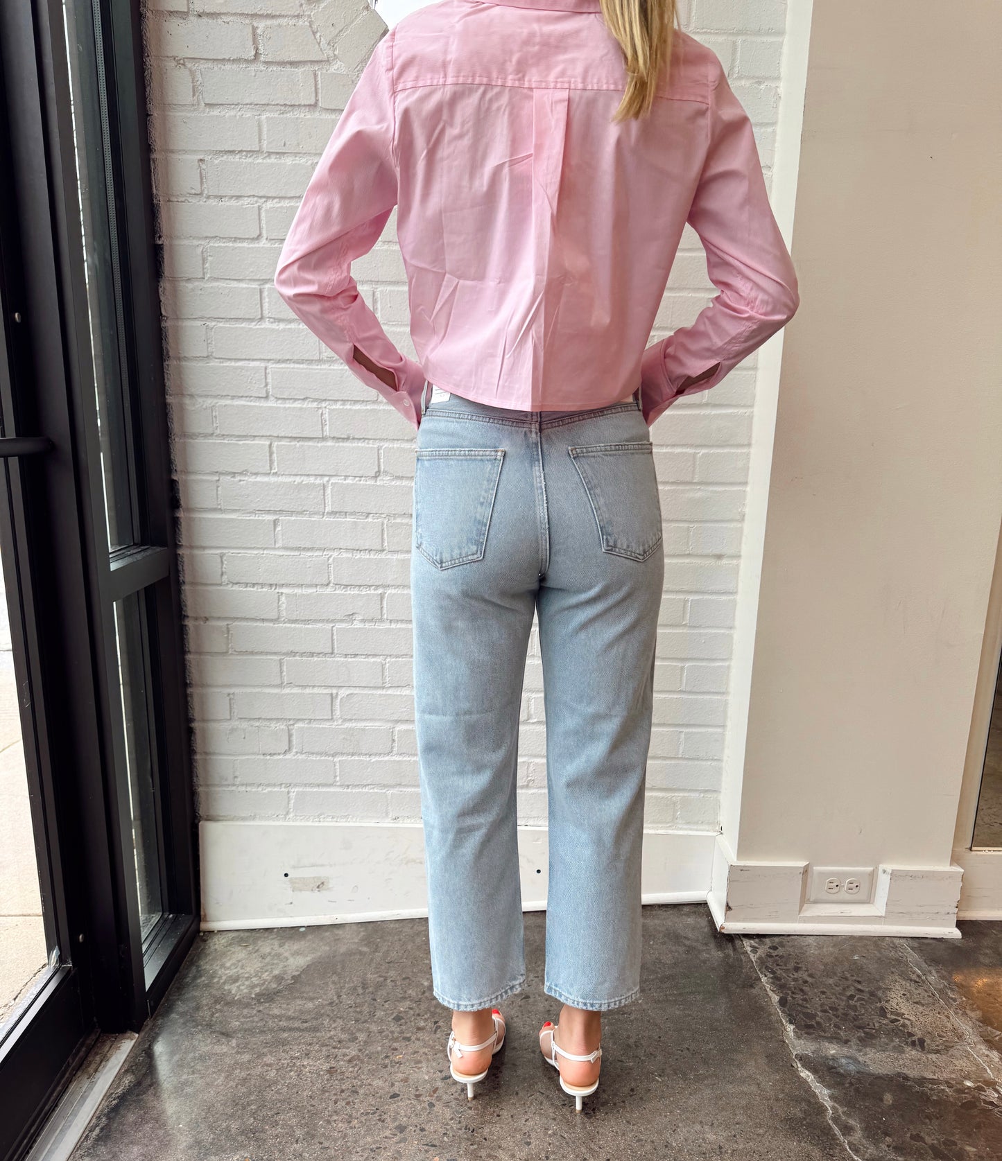 90'S CROP MID RISE STRAIGHT- SEGMENT