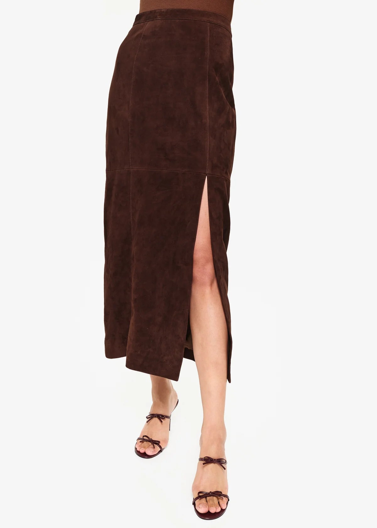 IDRIS SUEDE SKIRT