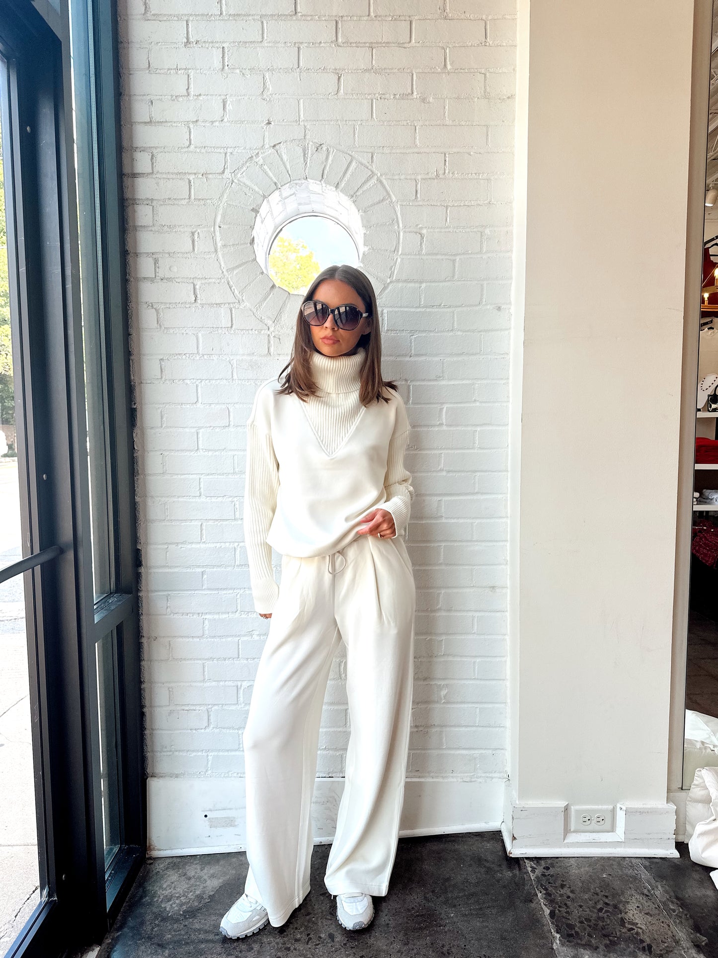 HANNAH COWL NECK SWEAT