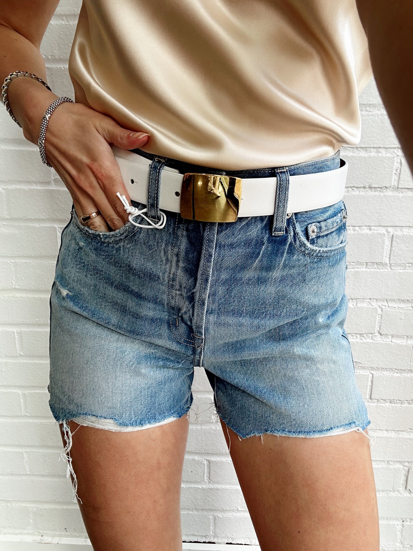 NOVA HIGH RISE CUT OFF SHORT