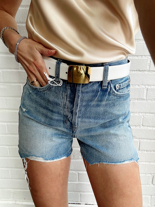 NOVA HIGH RISE CUT OFF SHORT