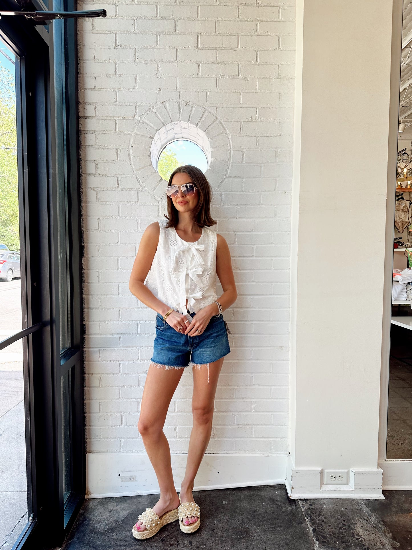 DAISY TIE TOP