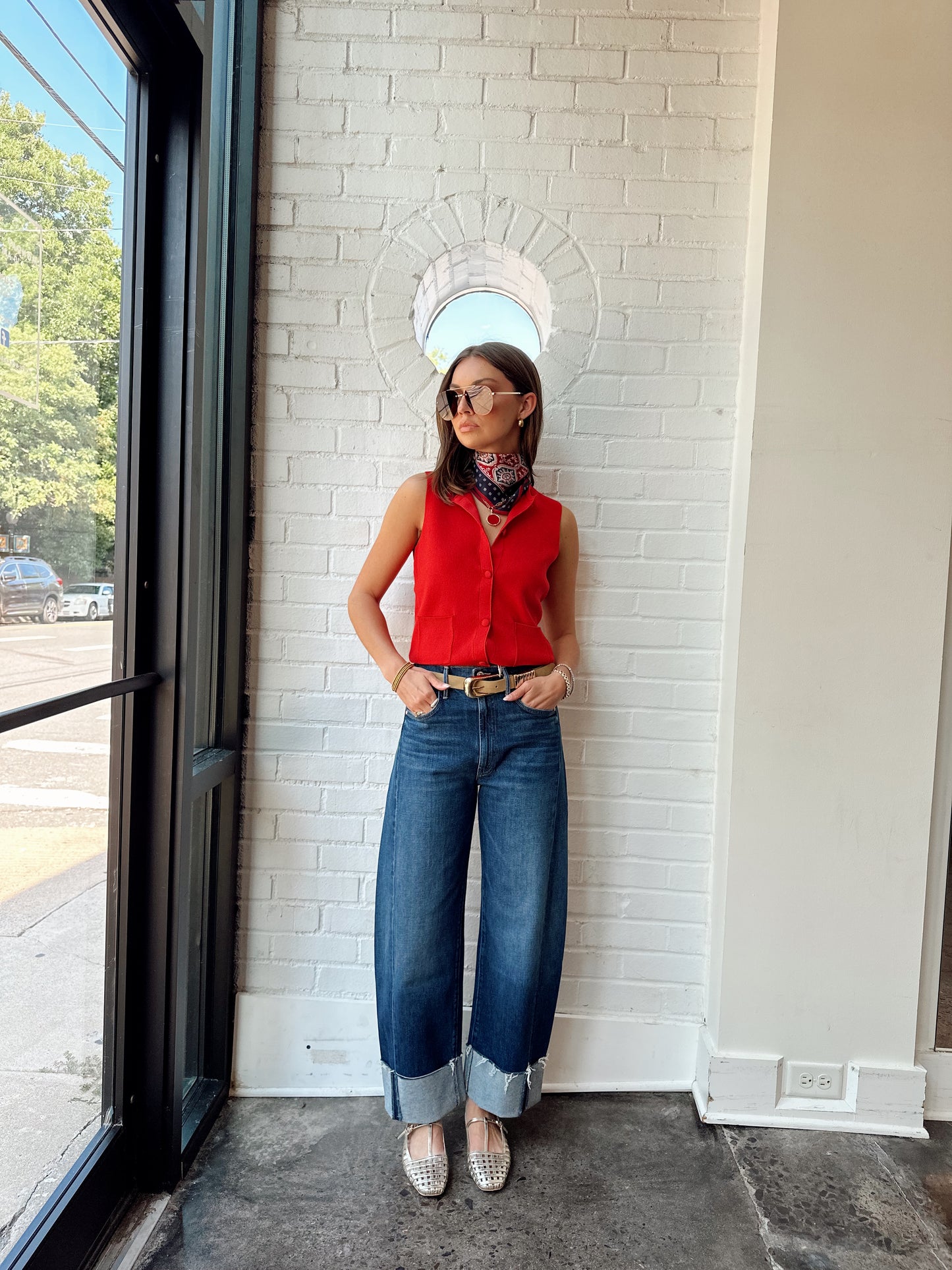 THE HALF-PIPE ANKLE CUFF FRAY