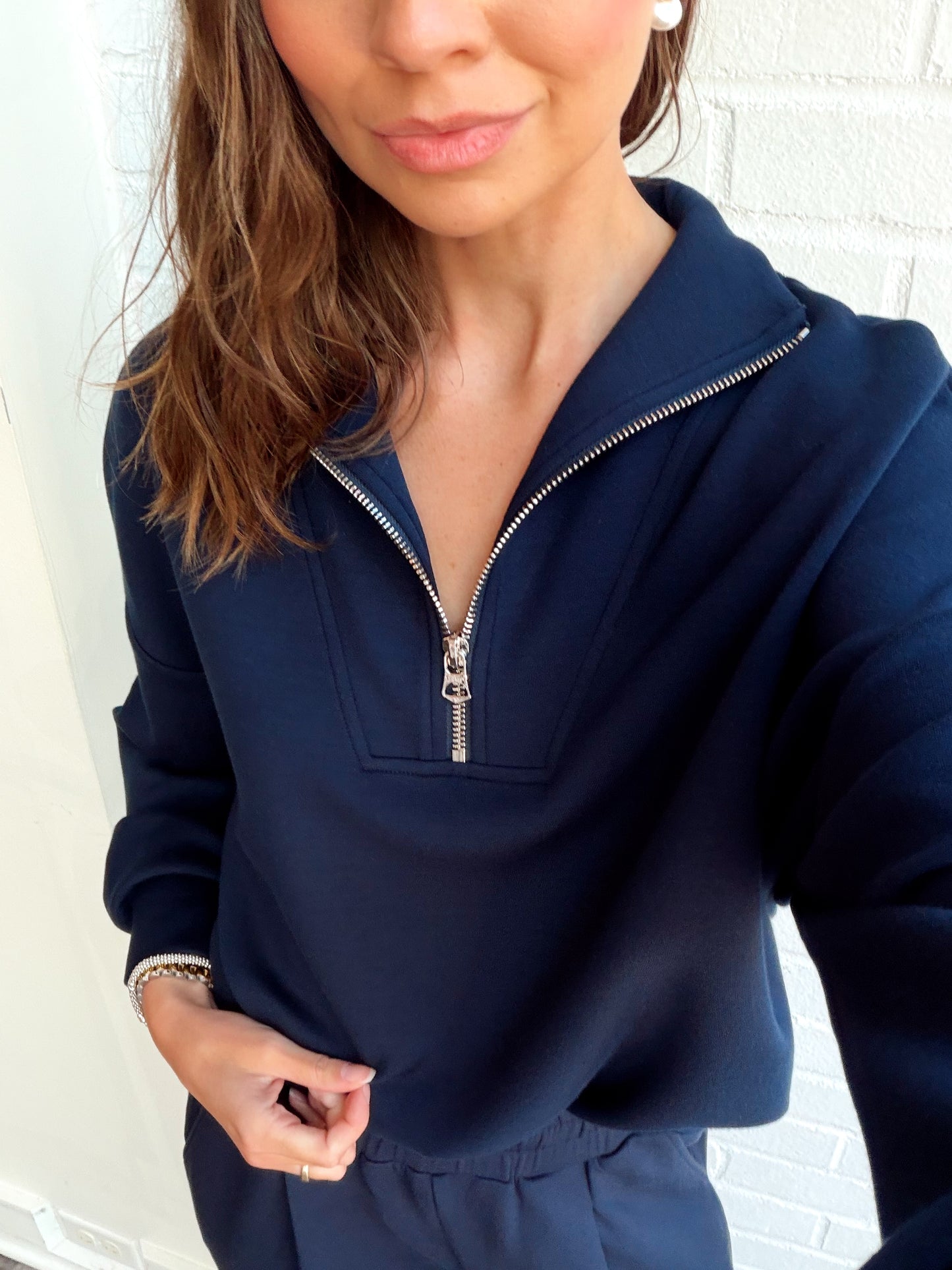 HAWLEY HALF ZIP SWEAT
