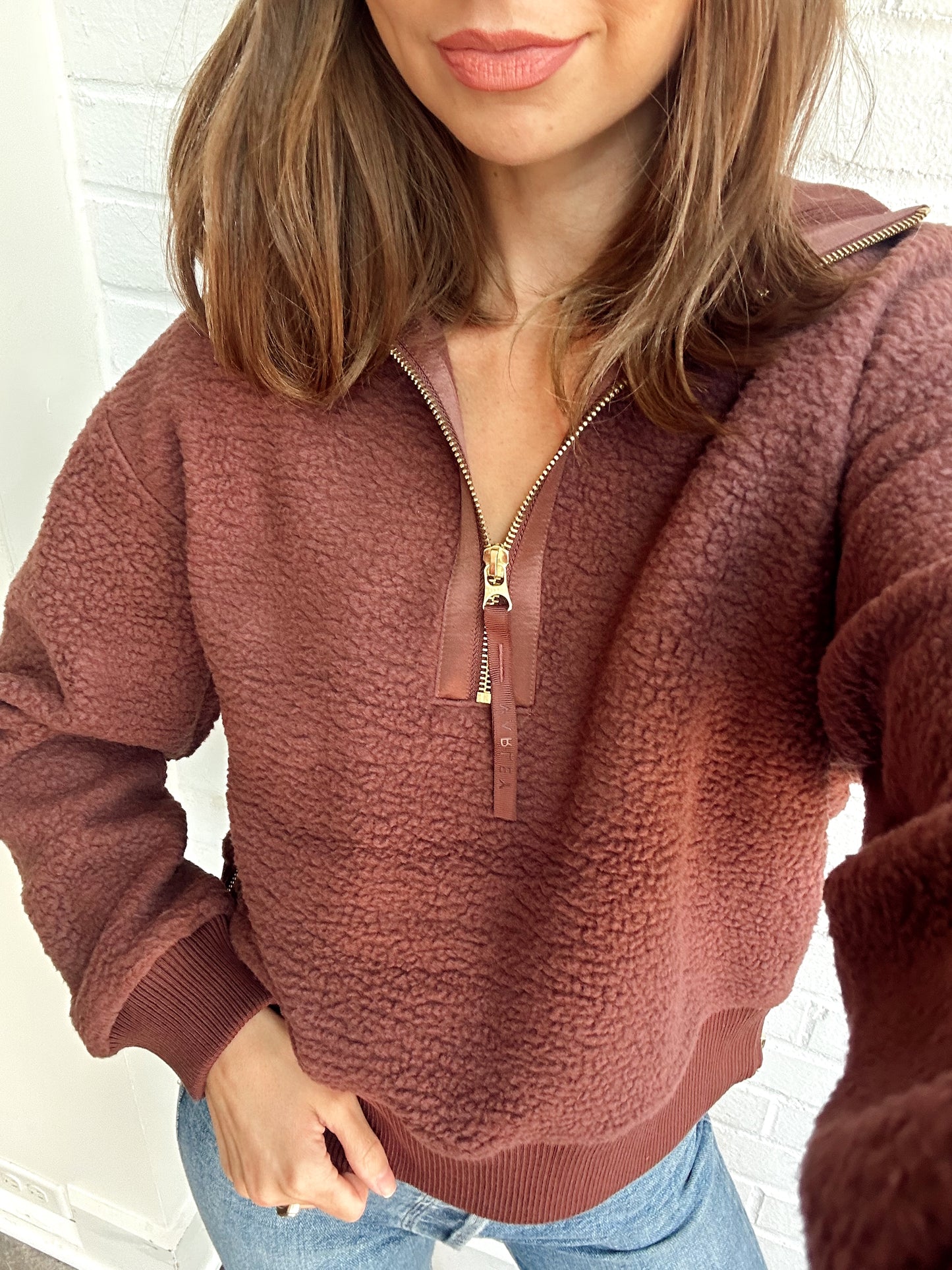 ROSELLE HALF ZIP FLEECE