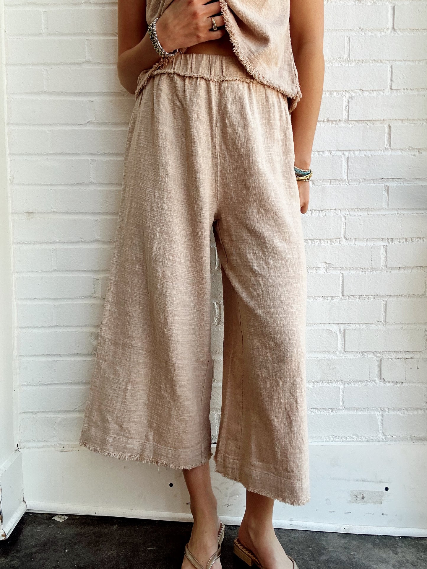CROP BEACH PANT