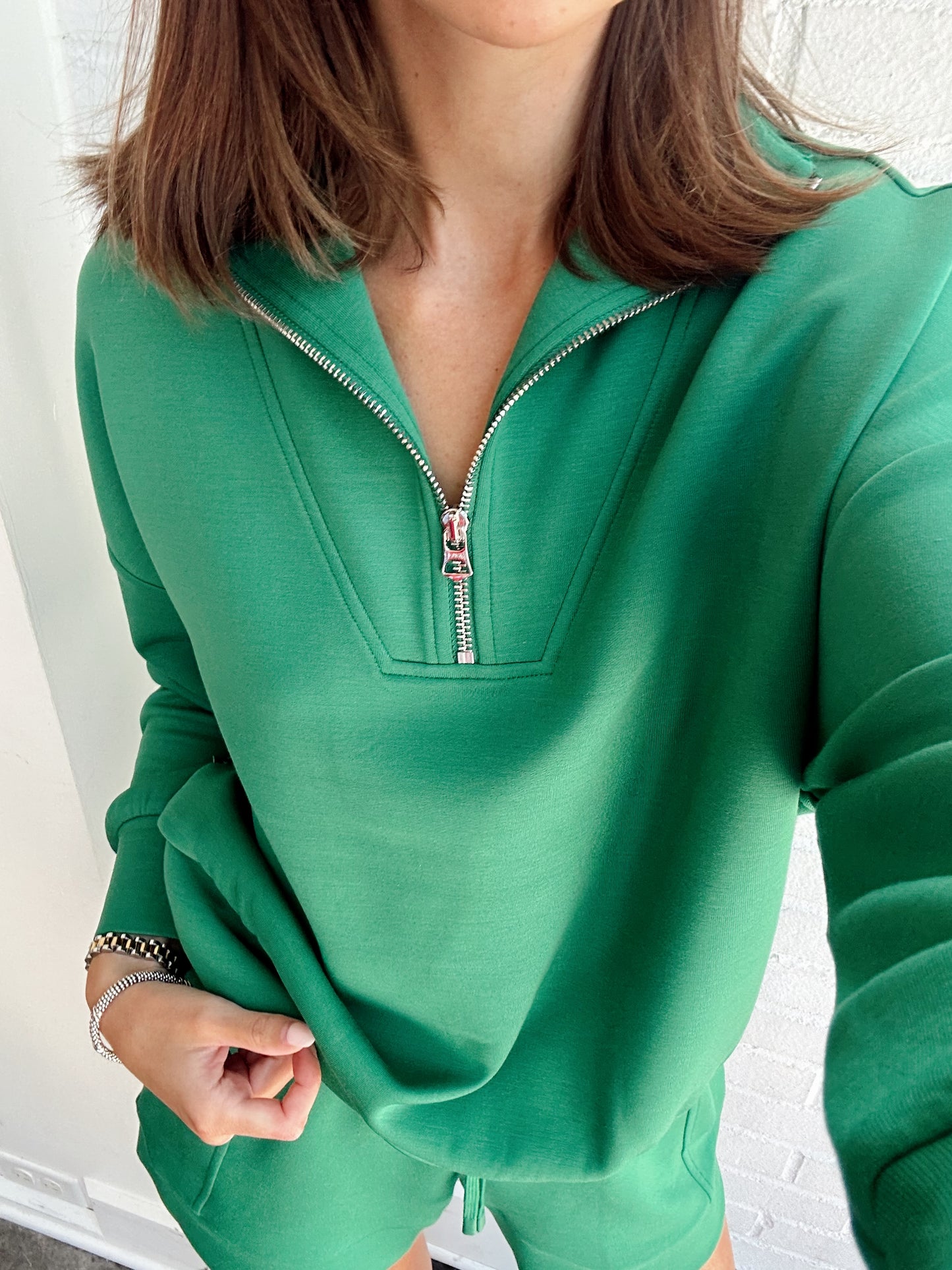 HAWLEY HALF ZIP SWEAT