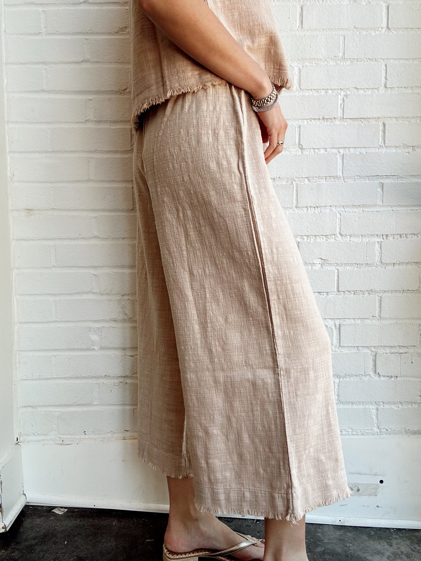 CROP BEACH PANT