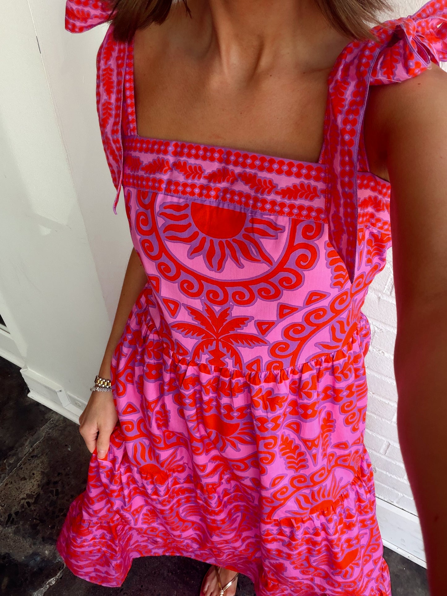 TARIE TROPICAL TIERED MAXI