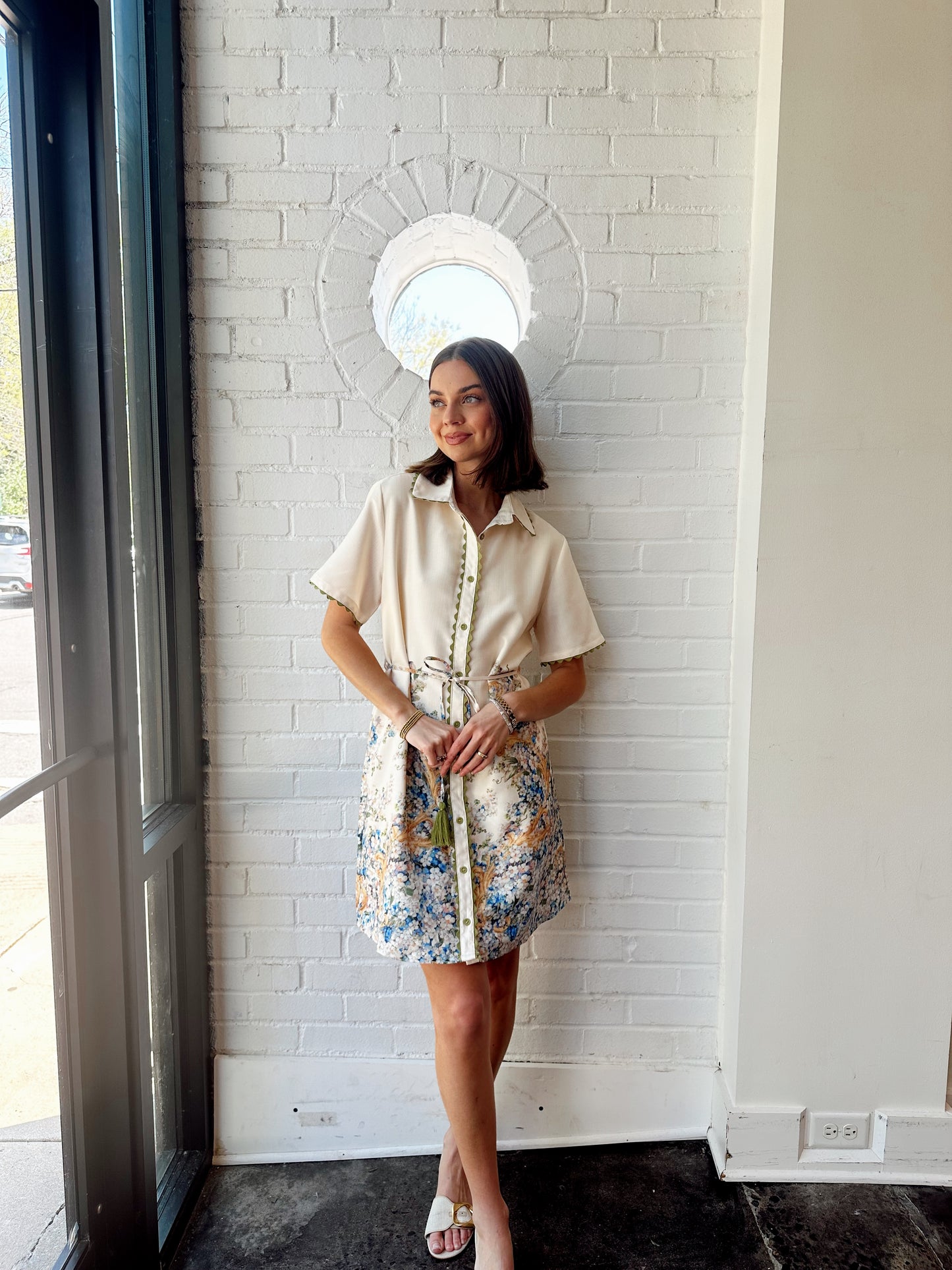FINLEY FLORAL MINI DRESS