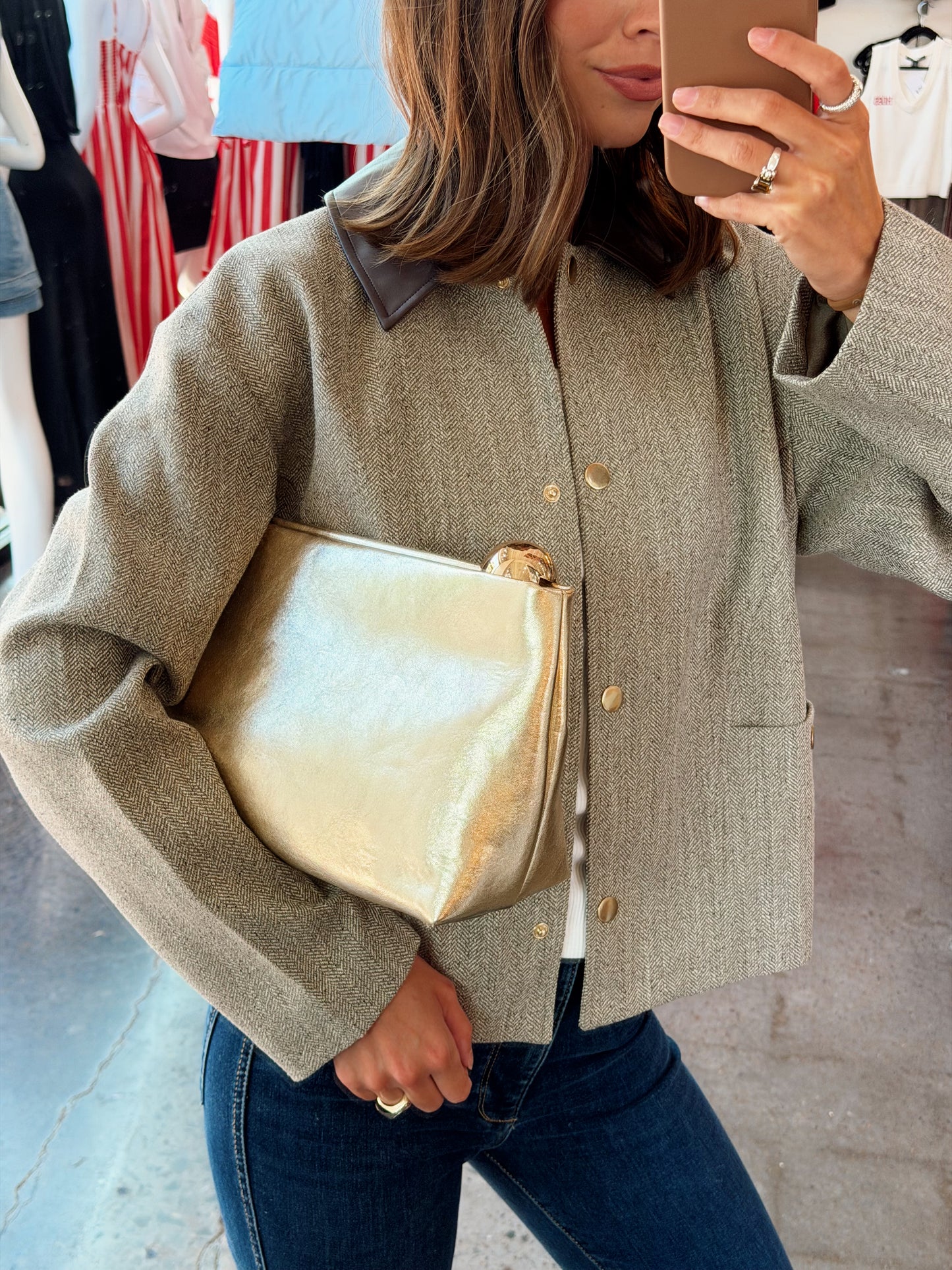 DANIELLE CLUTCH BAG
