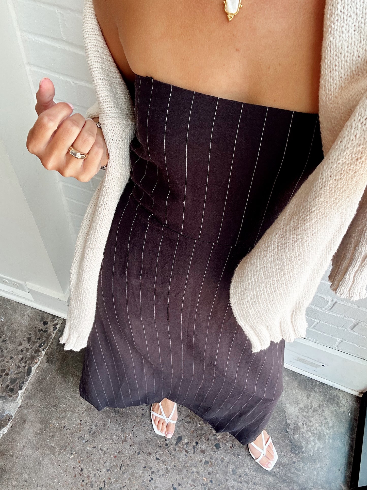 RAINA STRIPE DRESS