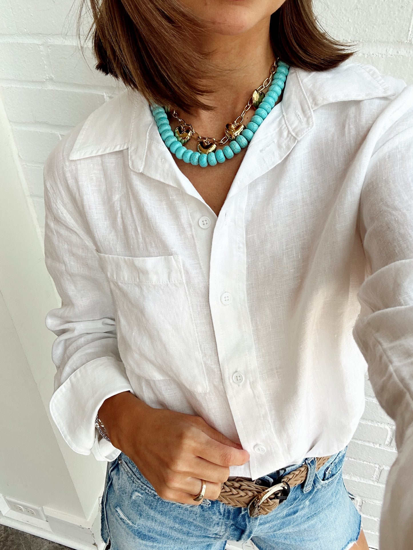 RELAXED LINEN SHIRT