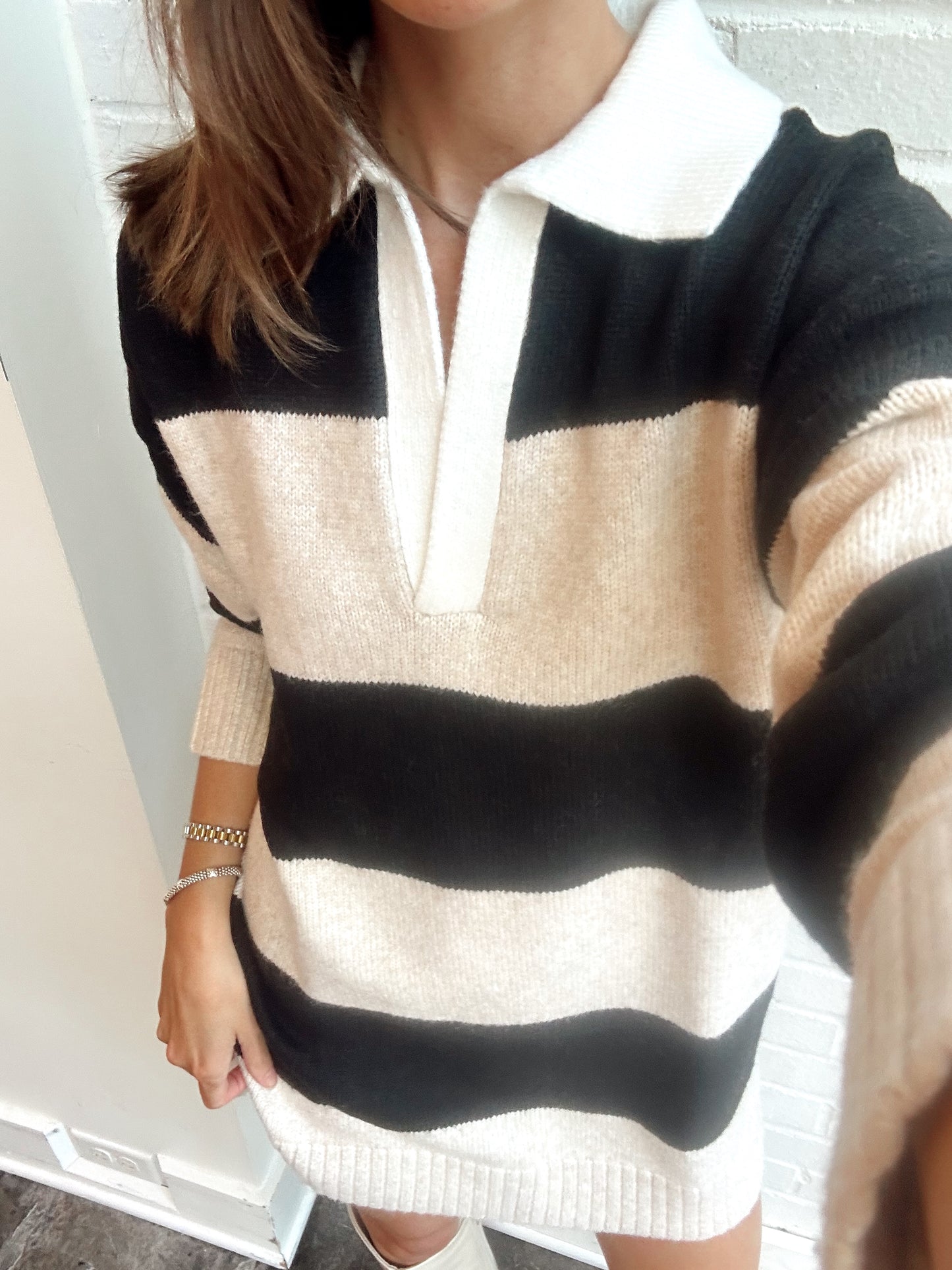 POLO STRIPED DRESS