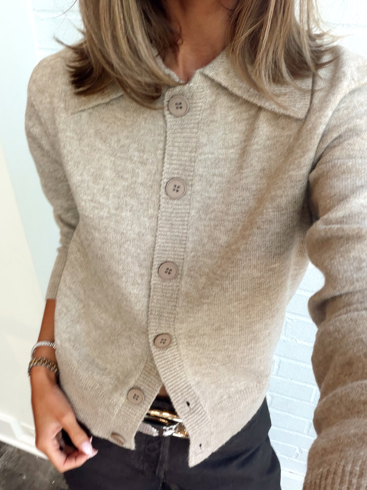 SUPER TRAMP POLO CARDIGAN