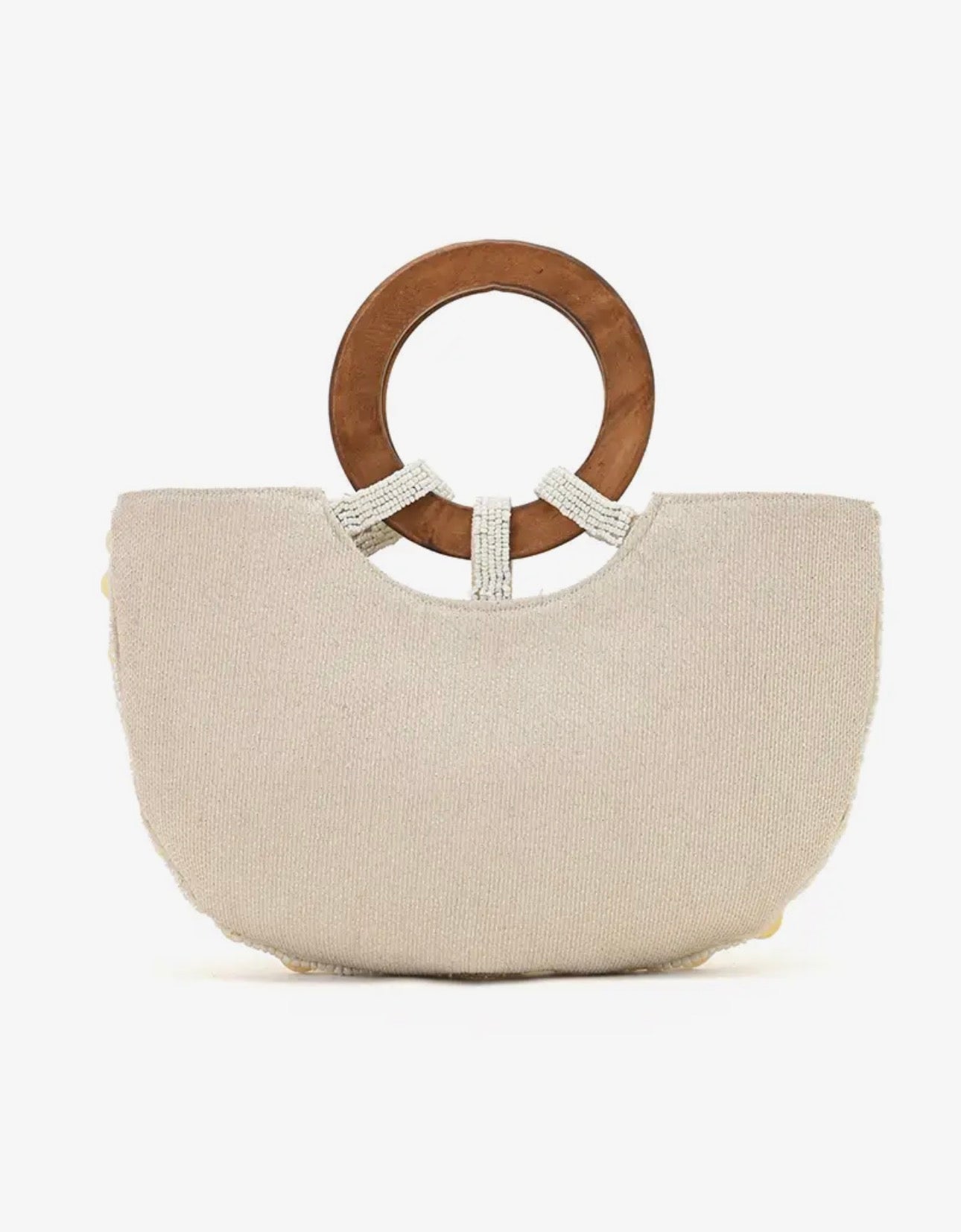 MERMAID SCALE TOP HANDLE BAG