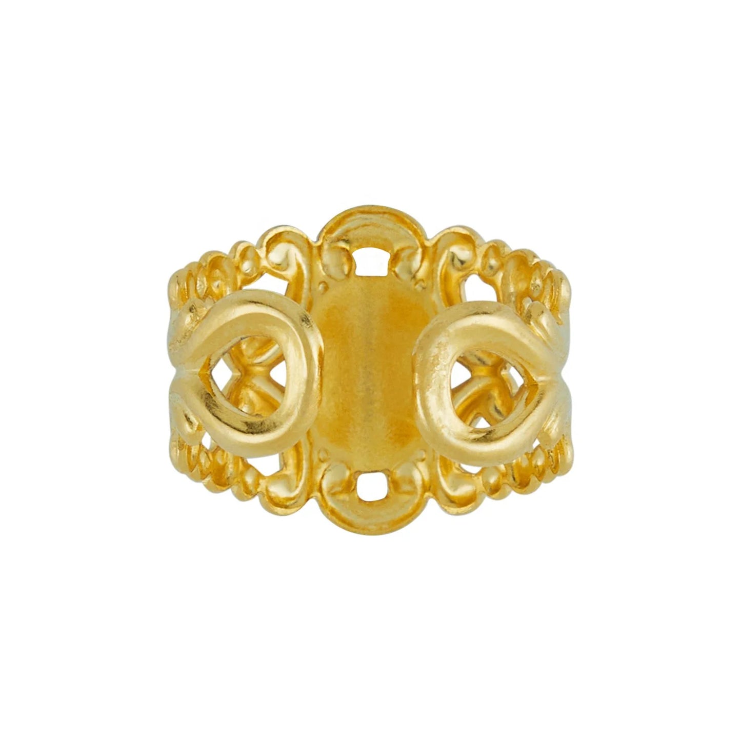 GOLD COIN RING
