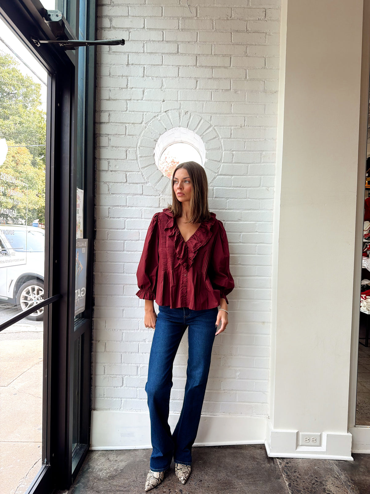 CHALLUM COLLARED SHIRT