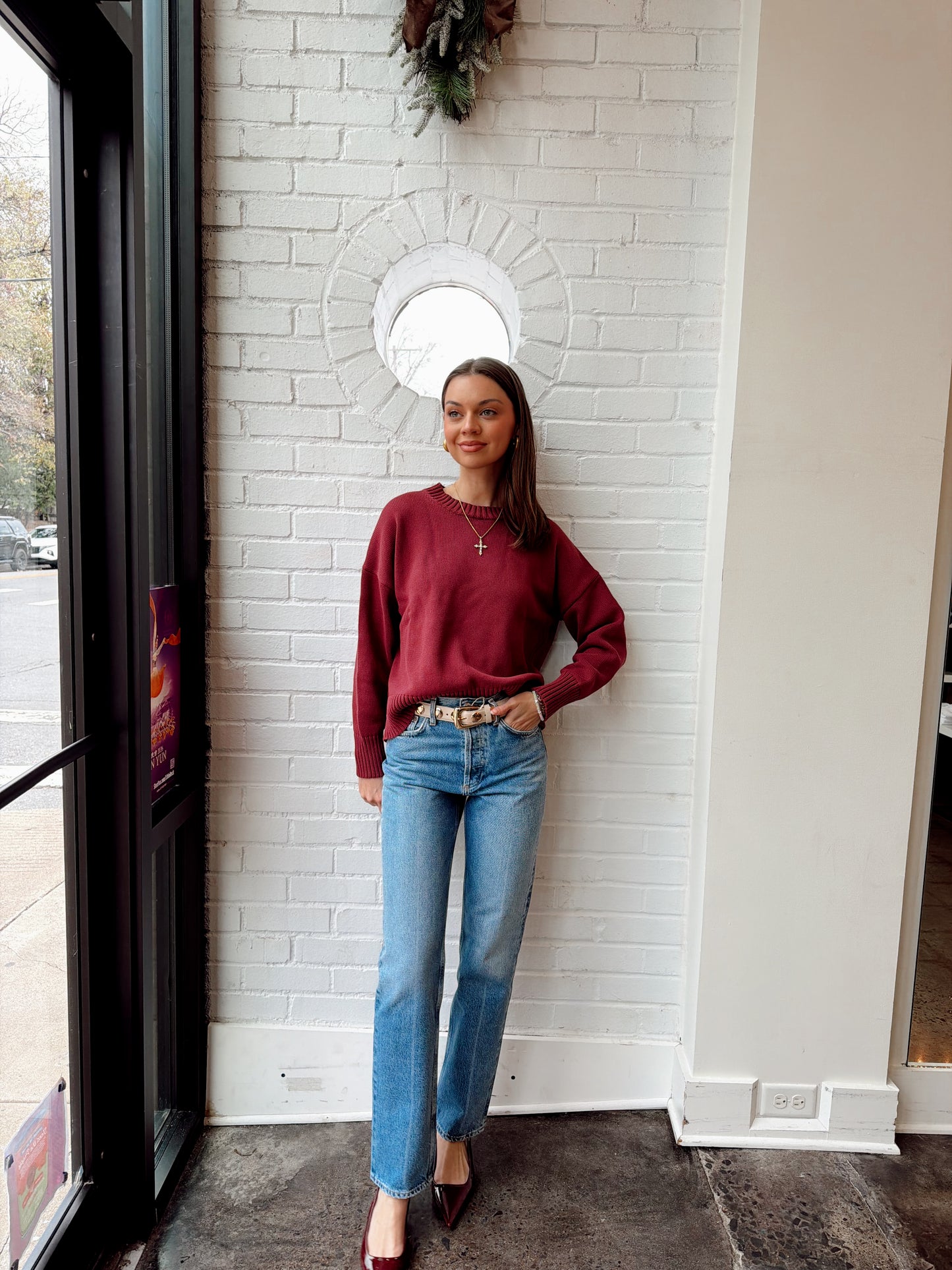 JANET COTTON SWEATER