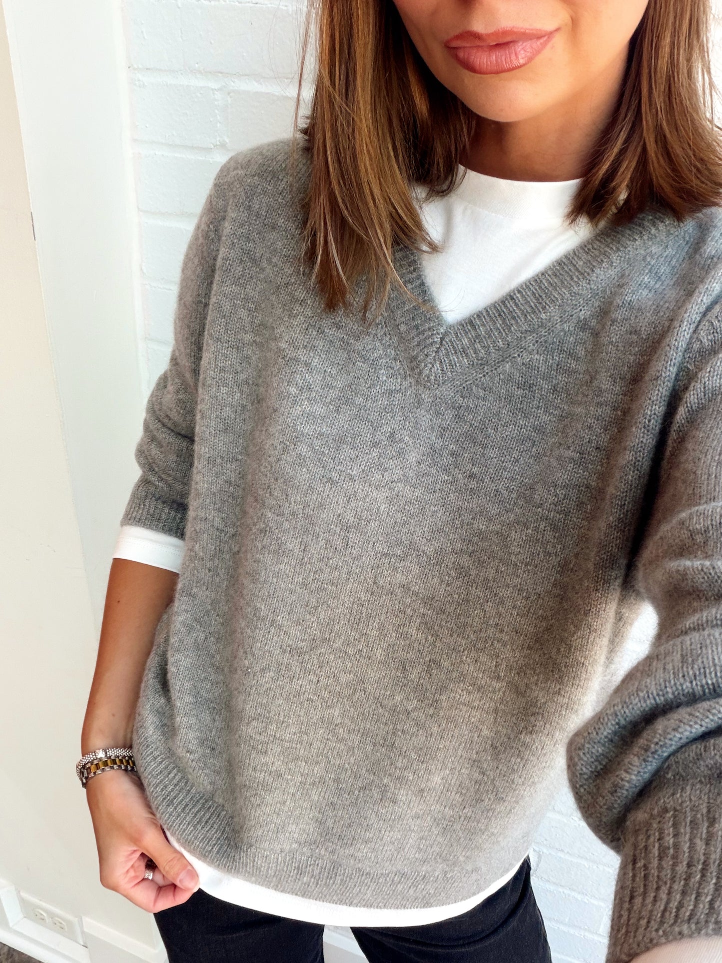 TWOFER LS SWEATER