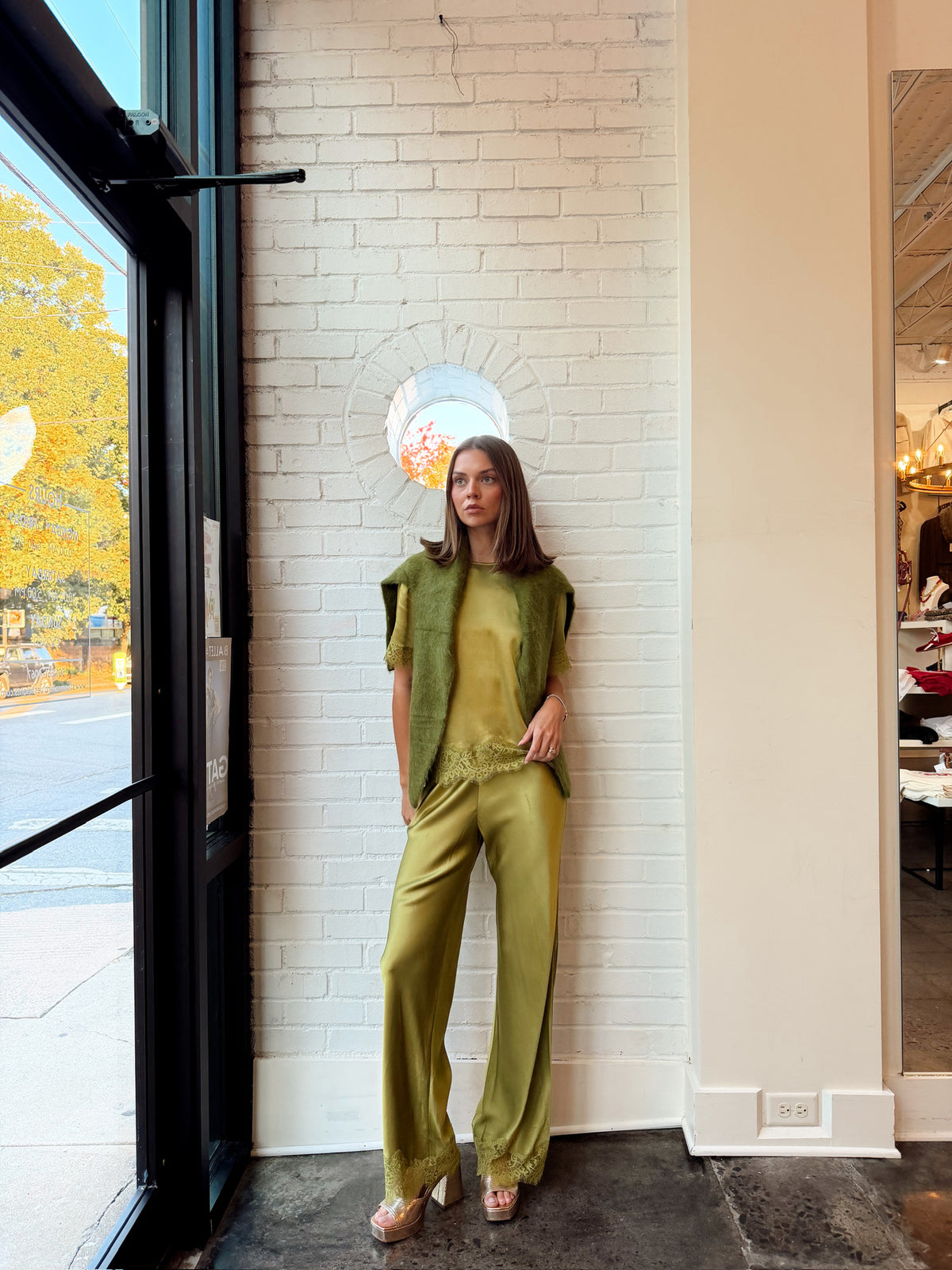 SILVI PANT WITH LACE