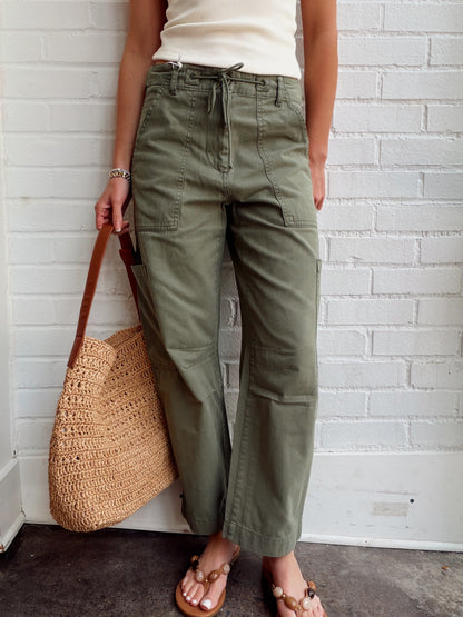 SABRINA CURVED UTILITY PANT