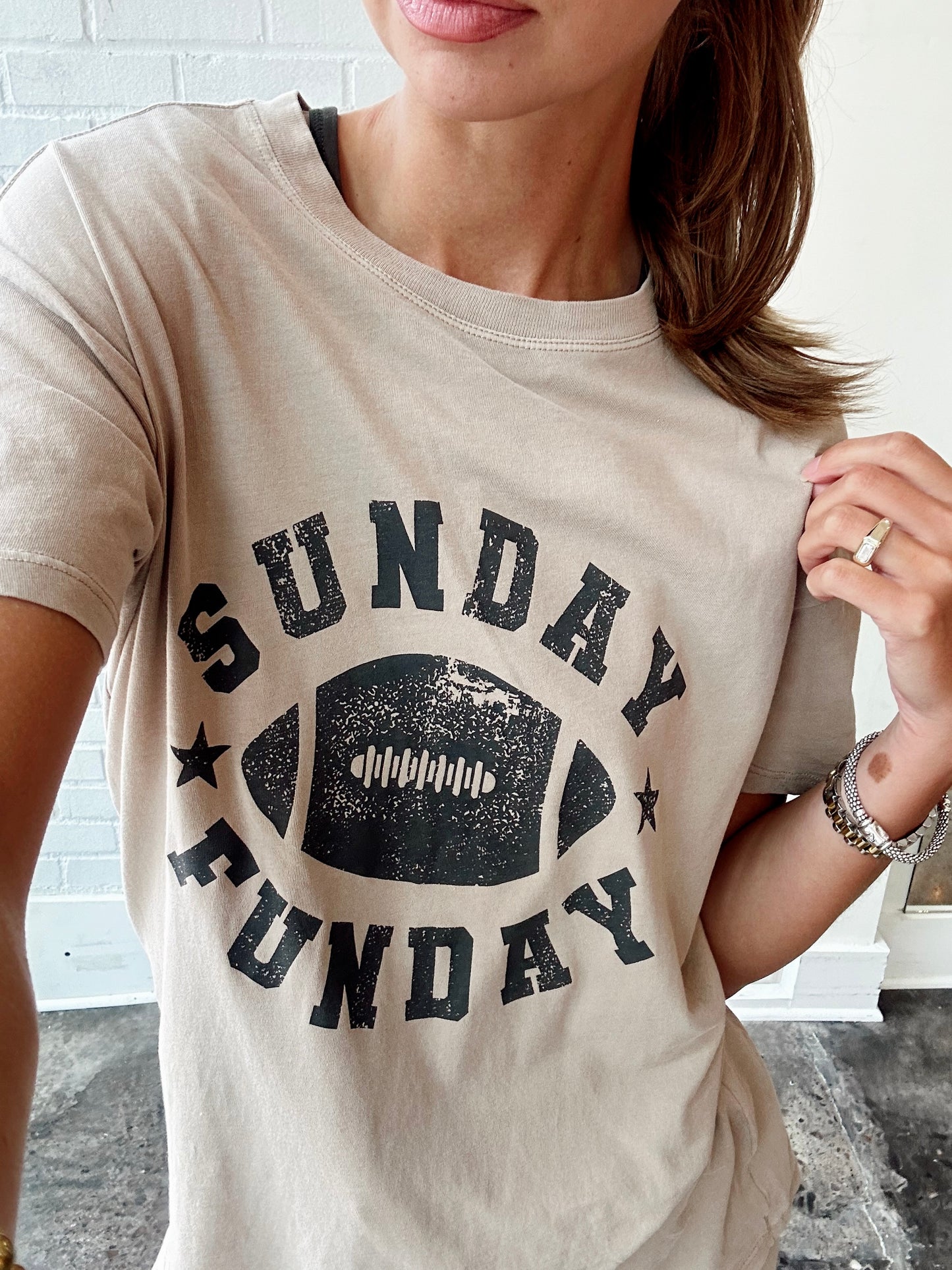 SUNDAY FUNDAY BOYFRIEND TEE