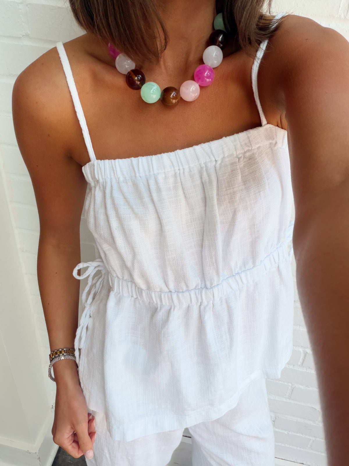 SIDE TIE CAMI