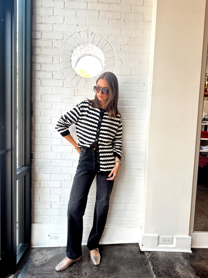 CASSIE SUPER HIGH RISE STRAIGHT- STORMY