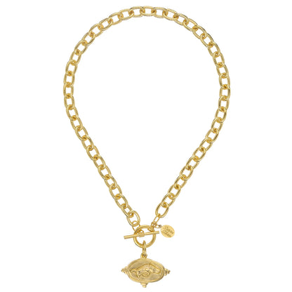 RAZORBACK TOGGLE NECKLACE