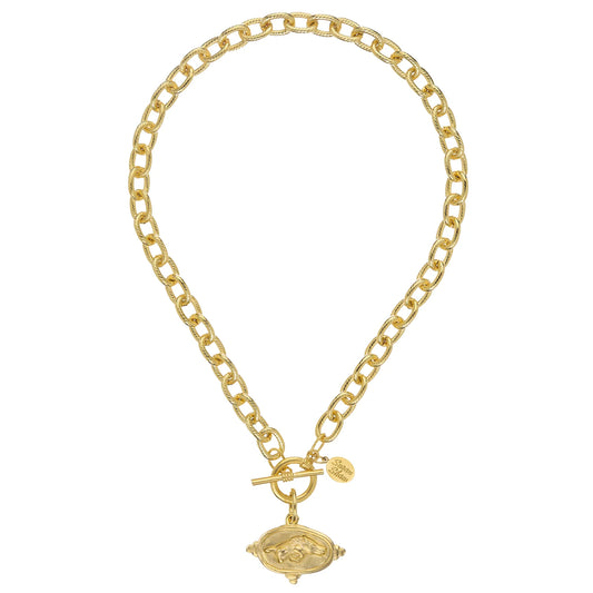 RAZORBACK TOGGLE NECKLACE