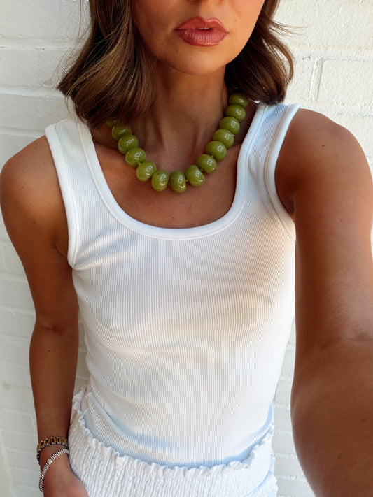 SCOOP NECK TANK
