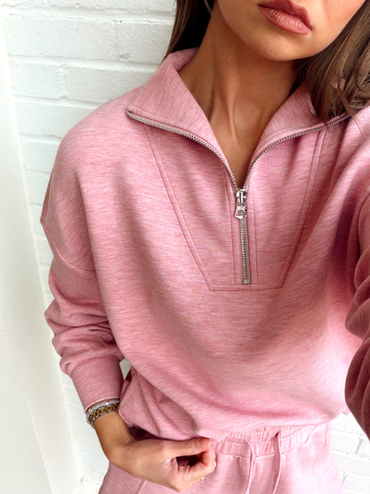 HAWLEY HALF ZIP SWEAT