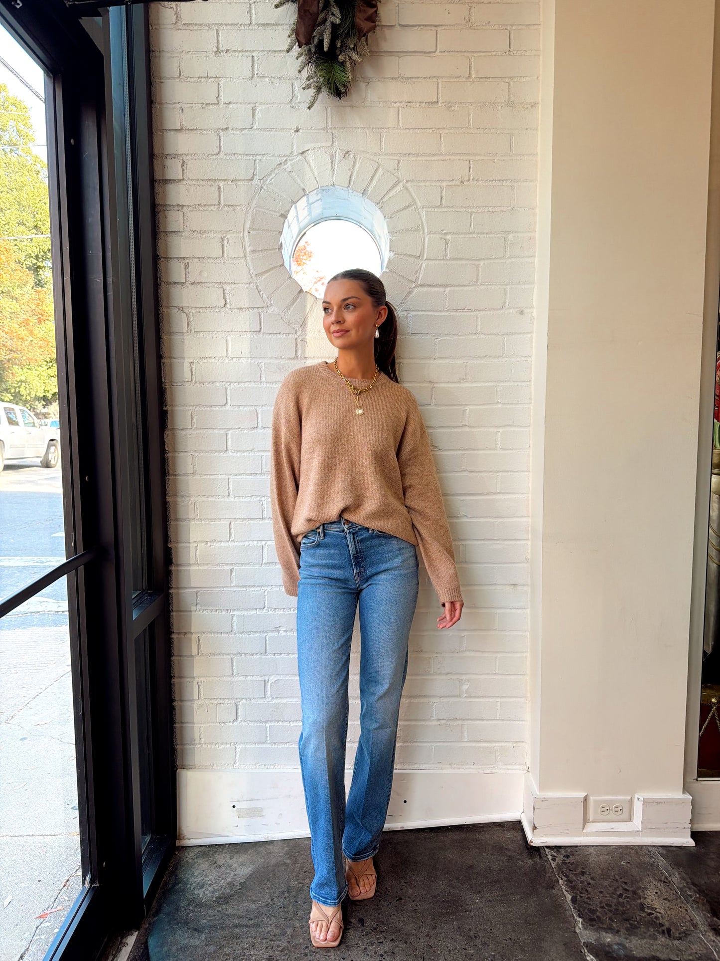 KARMINE REFINED WIDE LEG 31”