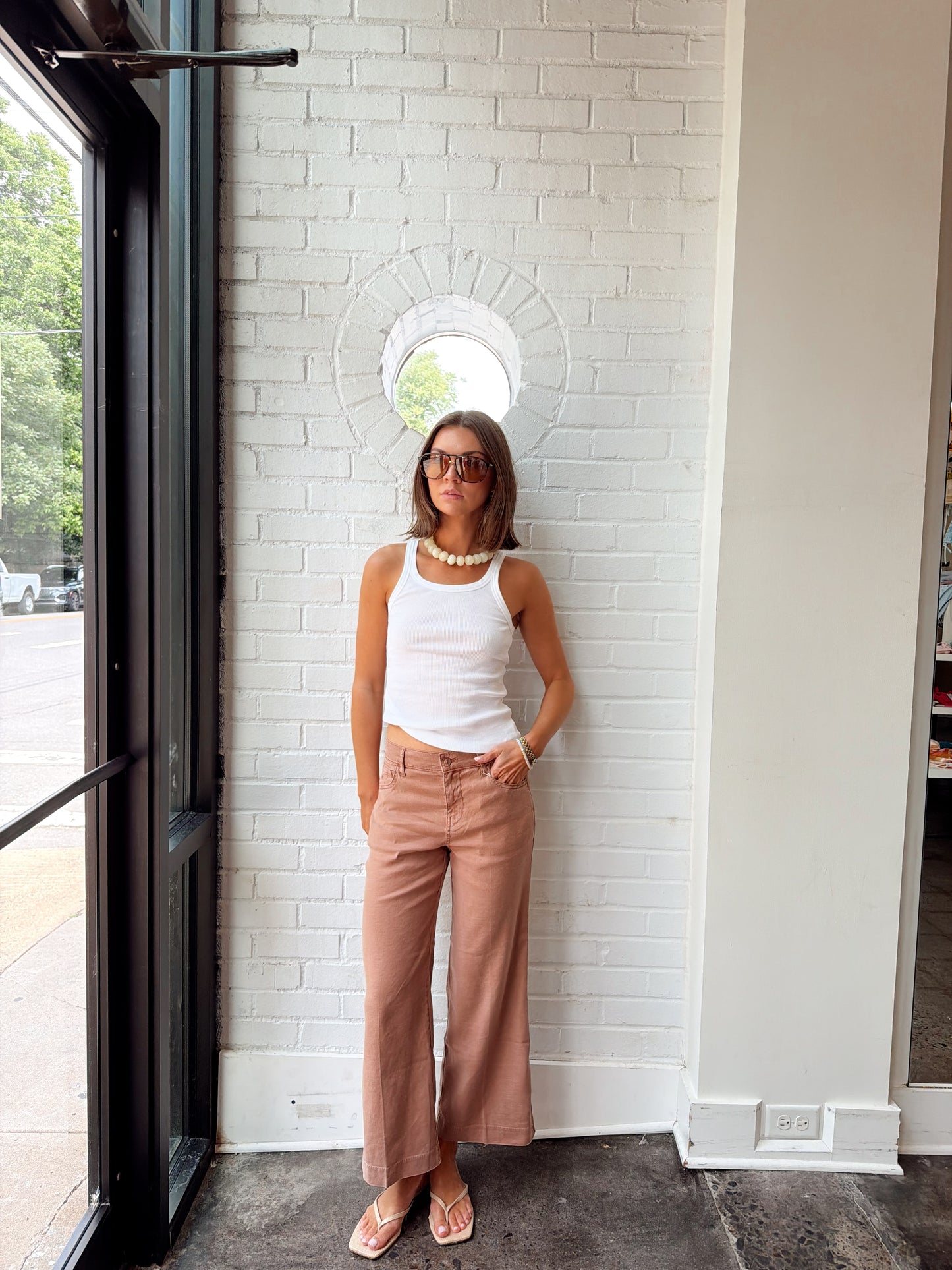 ANABELLE CROP WIDE LEG