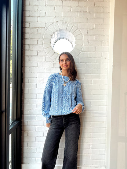 FRANKIE CABLE SWEATER
