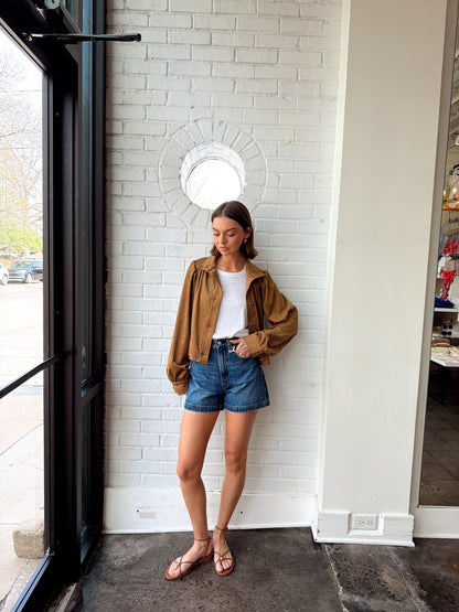 SAIGE HIGH RISE A-LINE SHORT