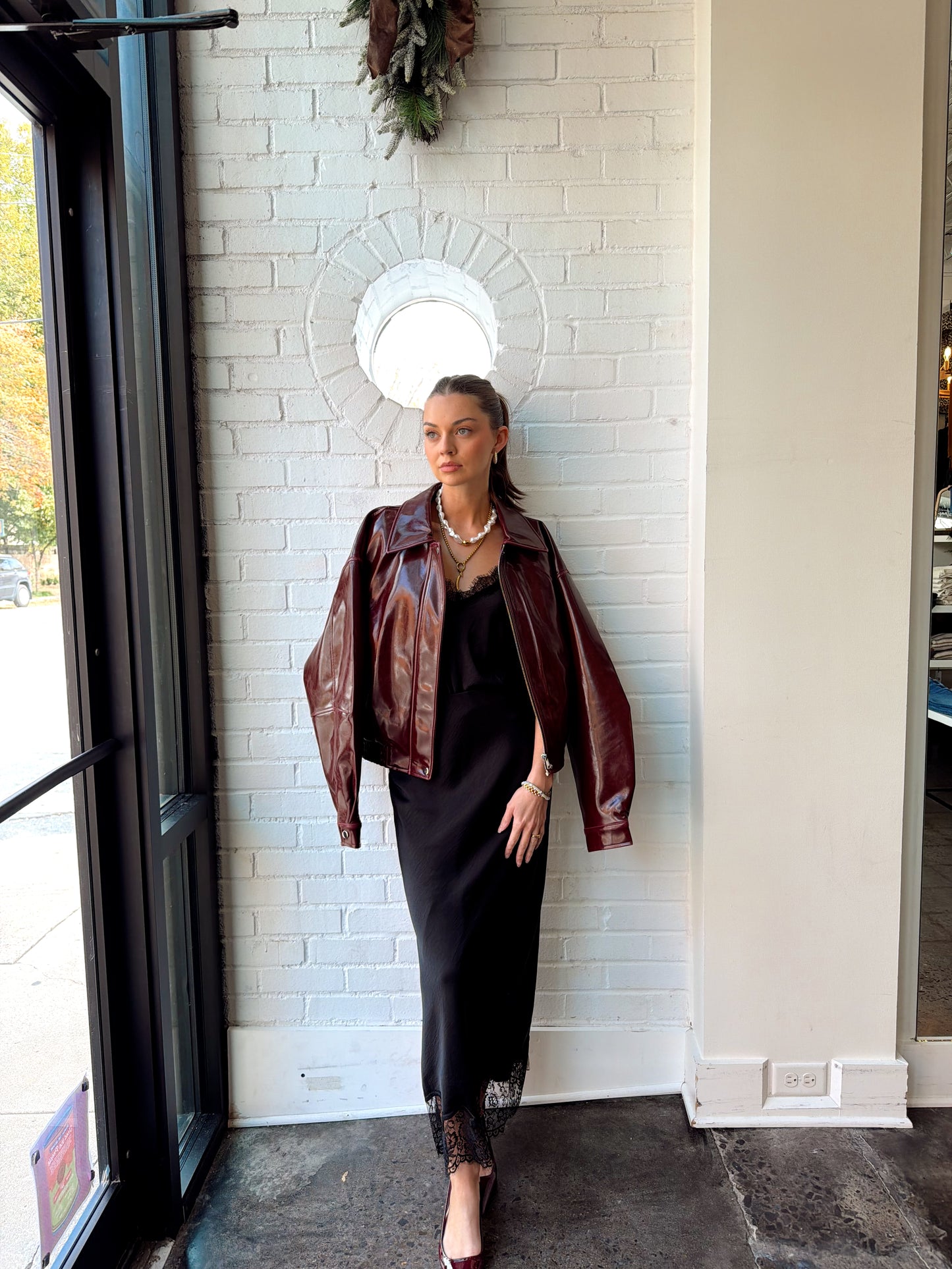 CINDER LACE MIDI SKIRT