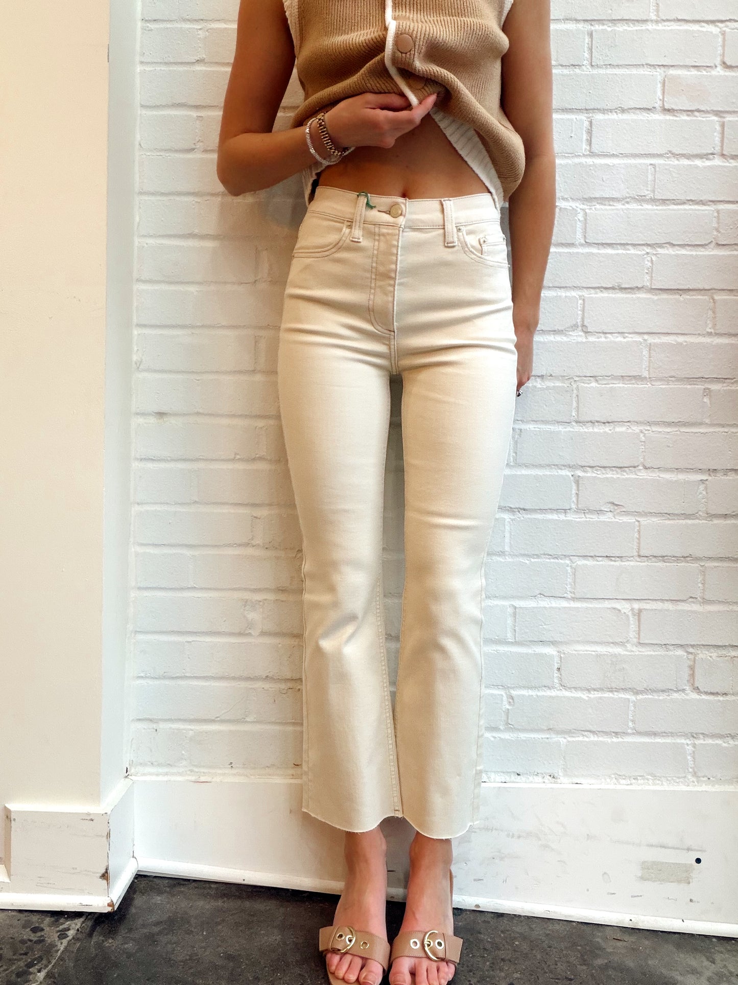 LENNON HIGH RISE CROP BOOT- SANDSTONE