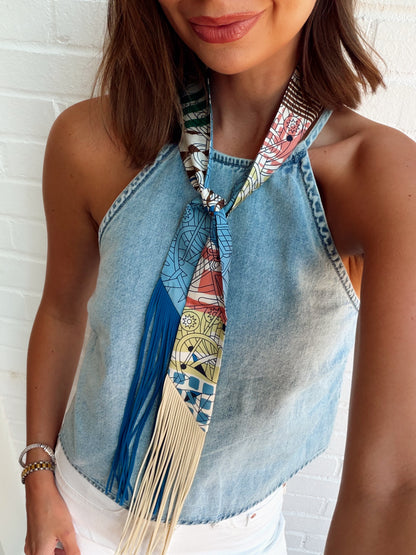 TULIP HALTER TOP
