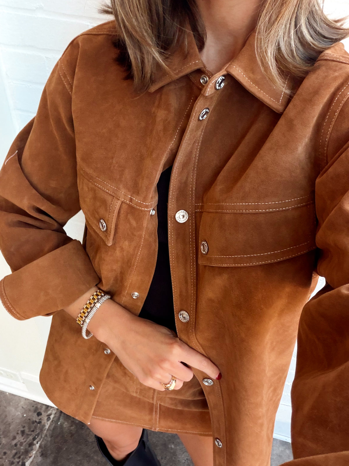 THE BETTER THAN SUEDE OVERSHIRT