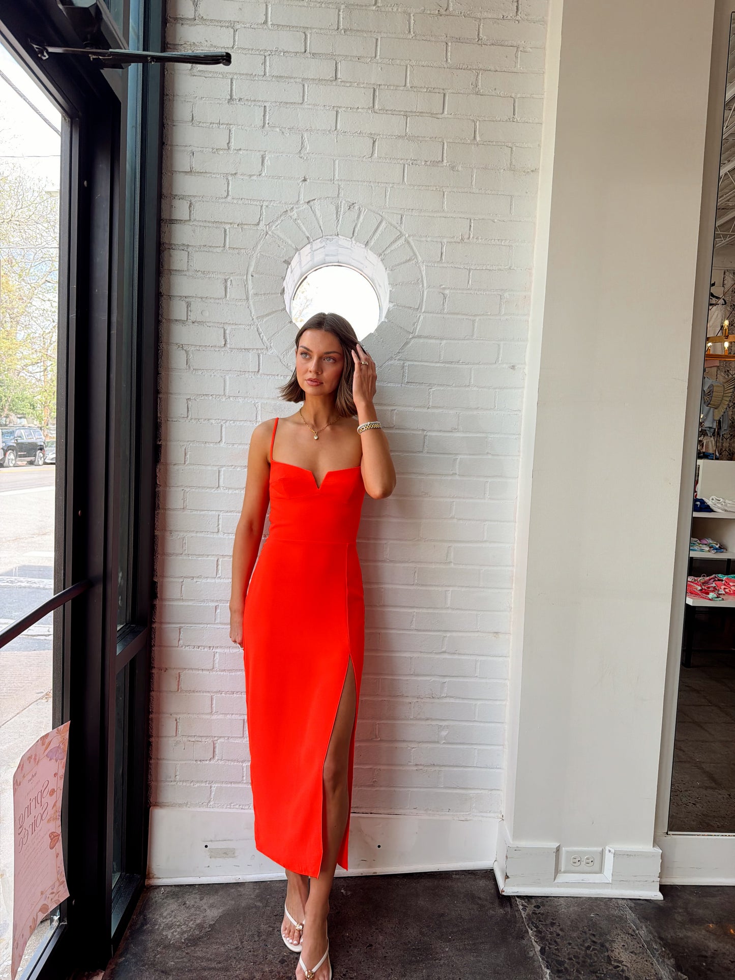 LYRA MIDI DRESS