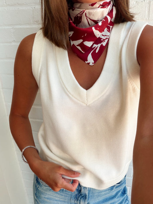 WILLA KNIT V-NECK VEST