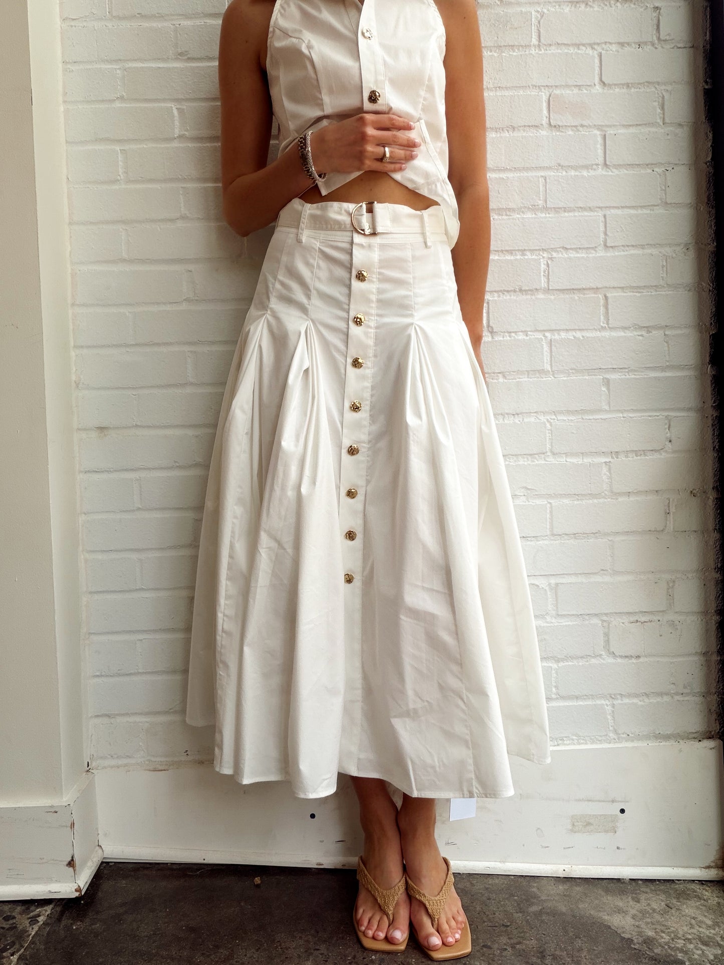 POPPY MIDI SKIRT