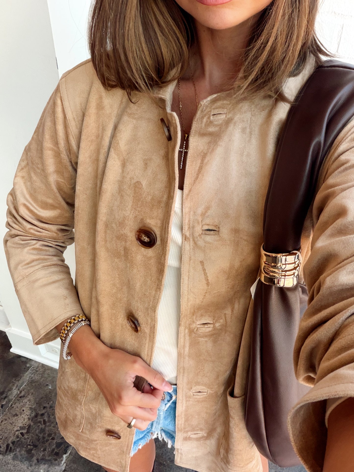 DECKER SUEDE JACKET
