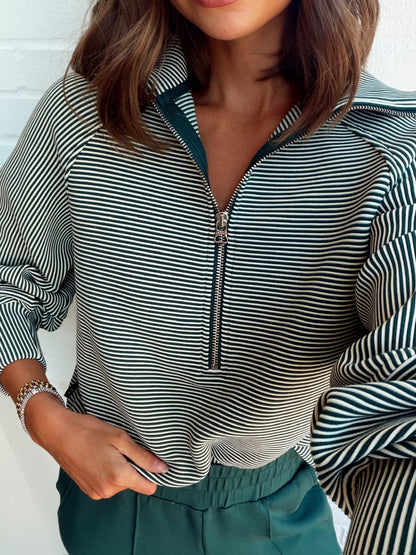 MILANO HALF ZIP SWEAT 2.0