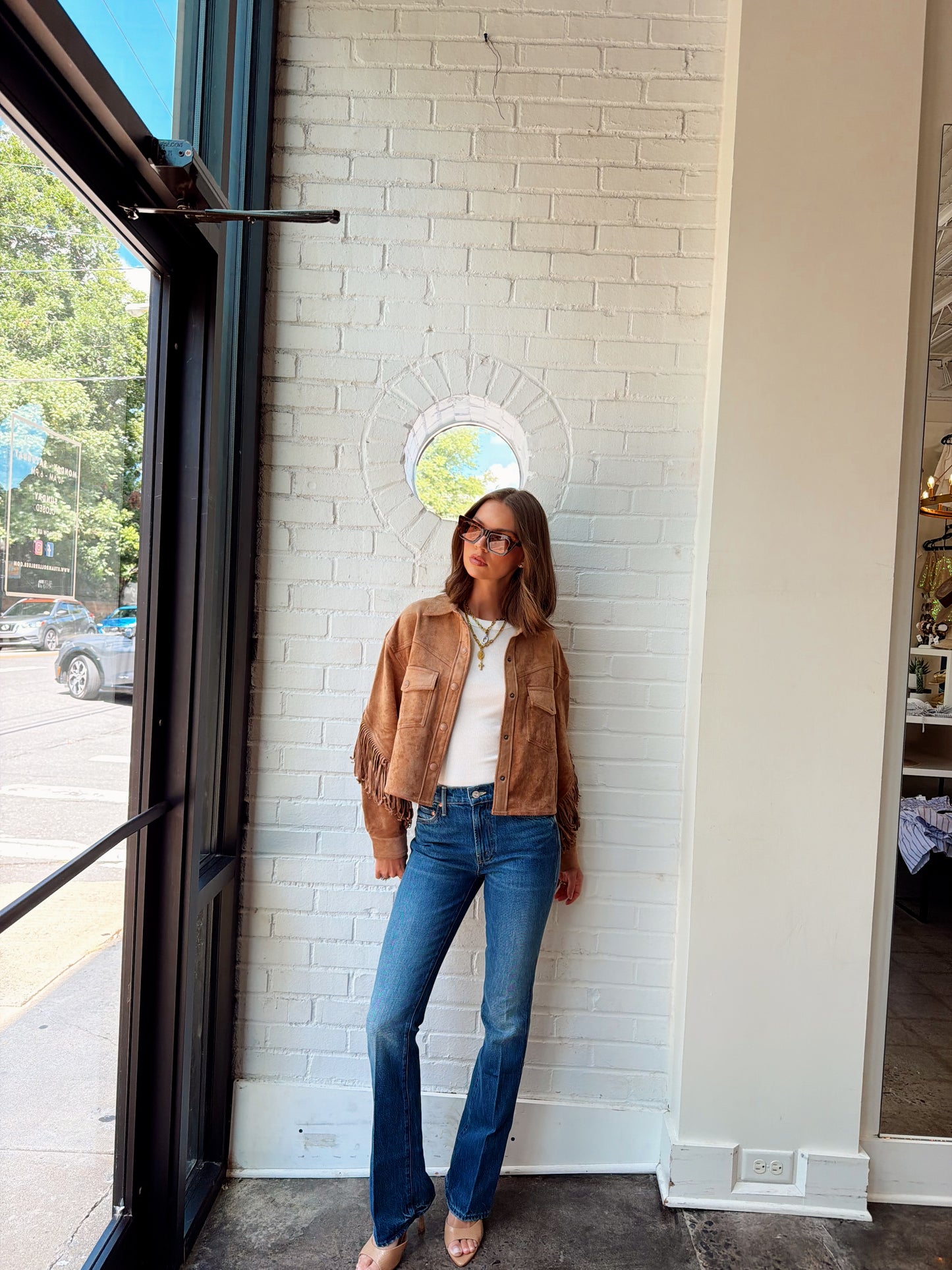 MAPLE SUGAR FRINGE JACKET