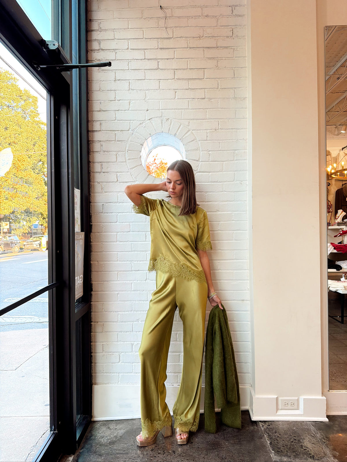 SILVI PANT WITH LACE