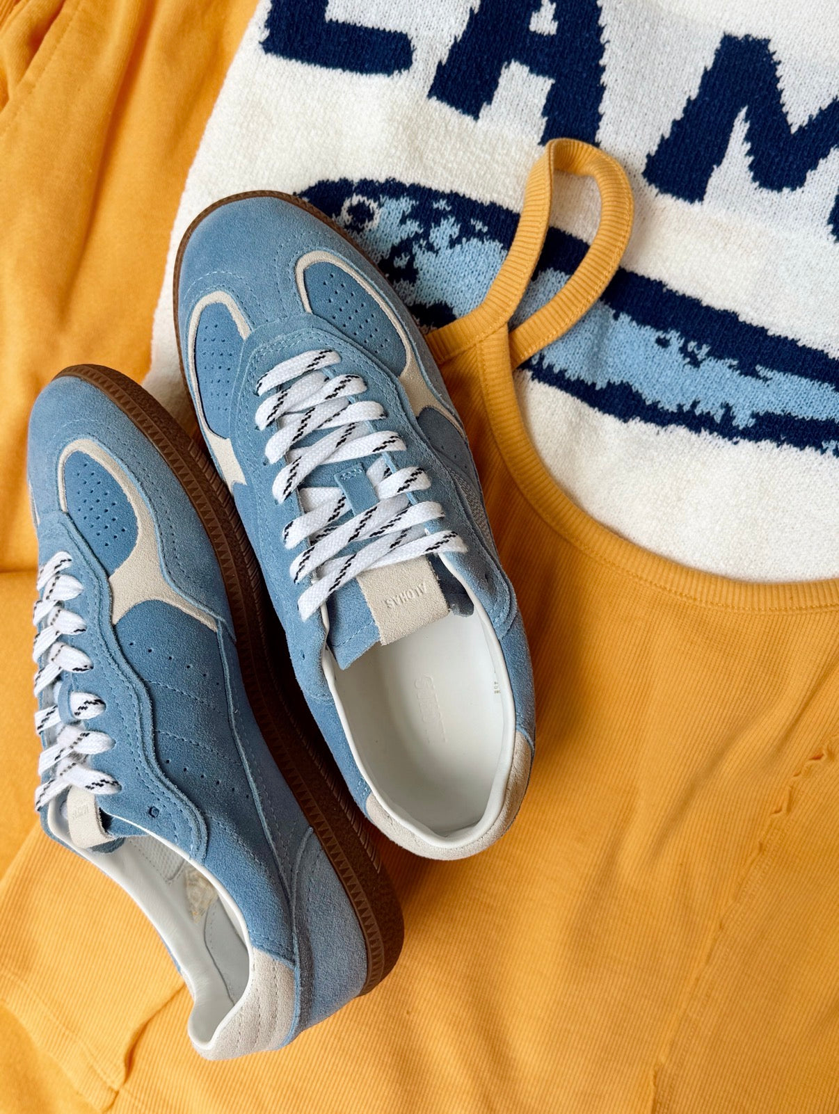 TB.490 RIFE LEATHER SNEAKERS