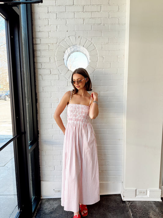 BIANCA SMOCKED BODICE DRESS